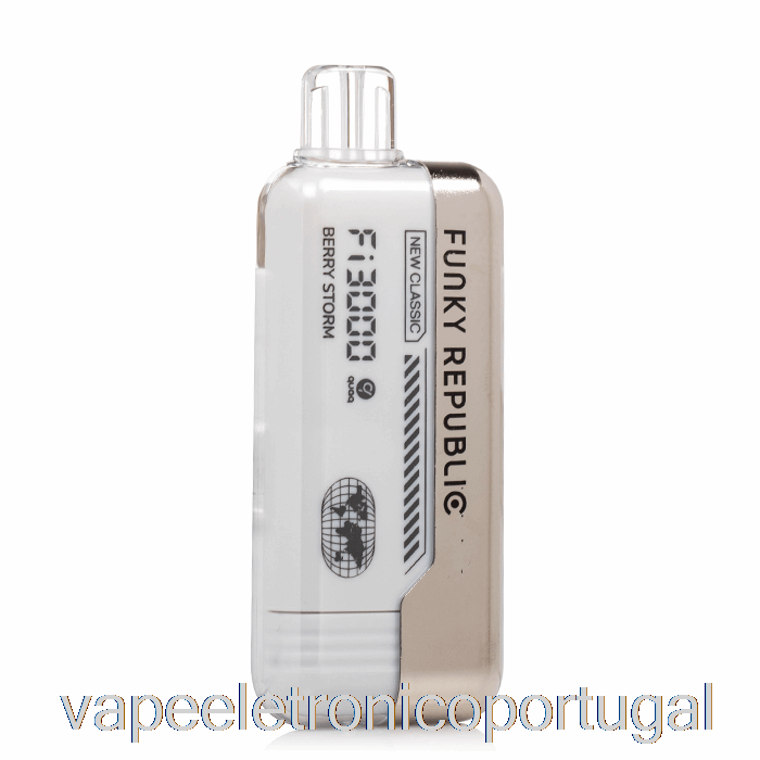 Vape Eletrônico Funky Republic Fi3000 Descartável Berry Storm